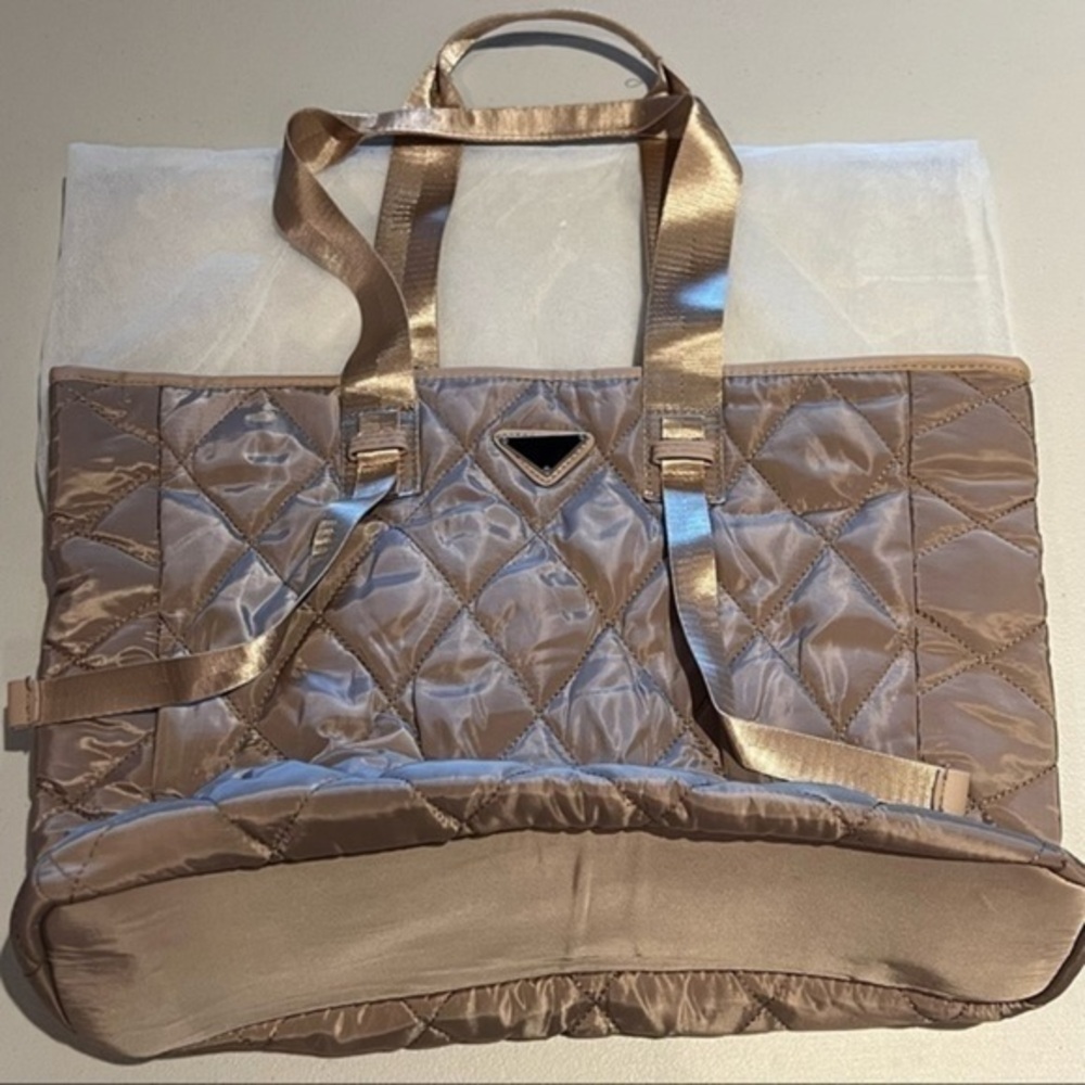 𝅺Large Quilted Bag - Trendy Champagne Color
